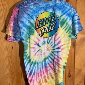 Santa Cruz Tie-Die Graphic Tee